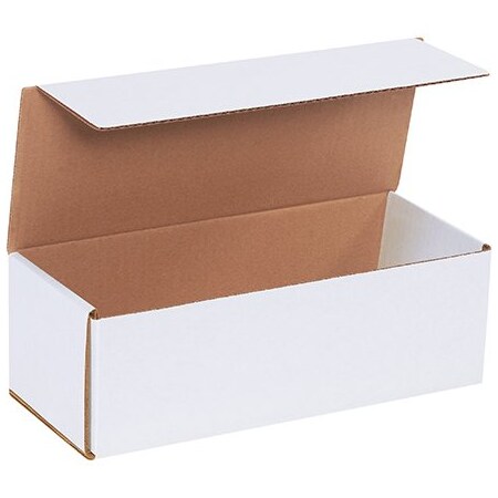 Bsc Preferred 12 x 5 x 4'' White Corrugated Mailers, 50PK BUY00018001